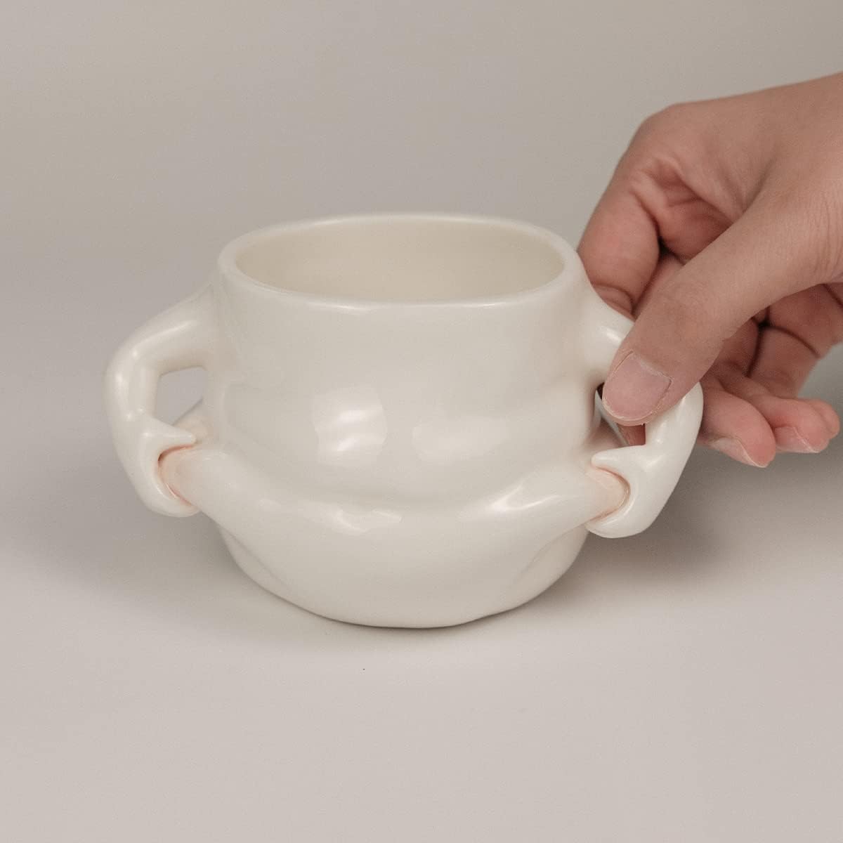 Pinch Belly Mug (Two Arms)