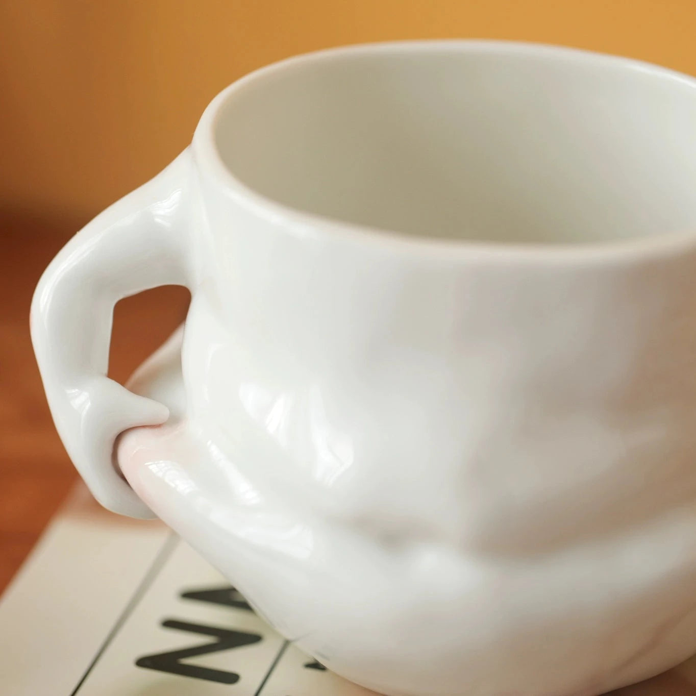 Pinch Belly Mug (Two Arms)