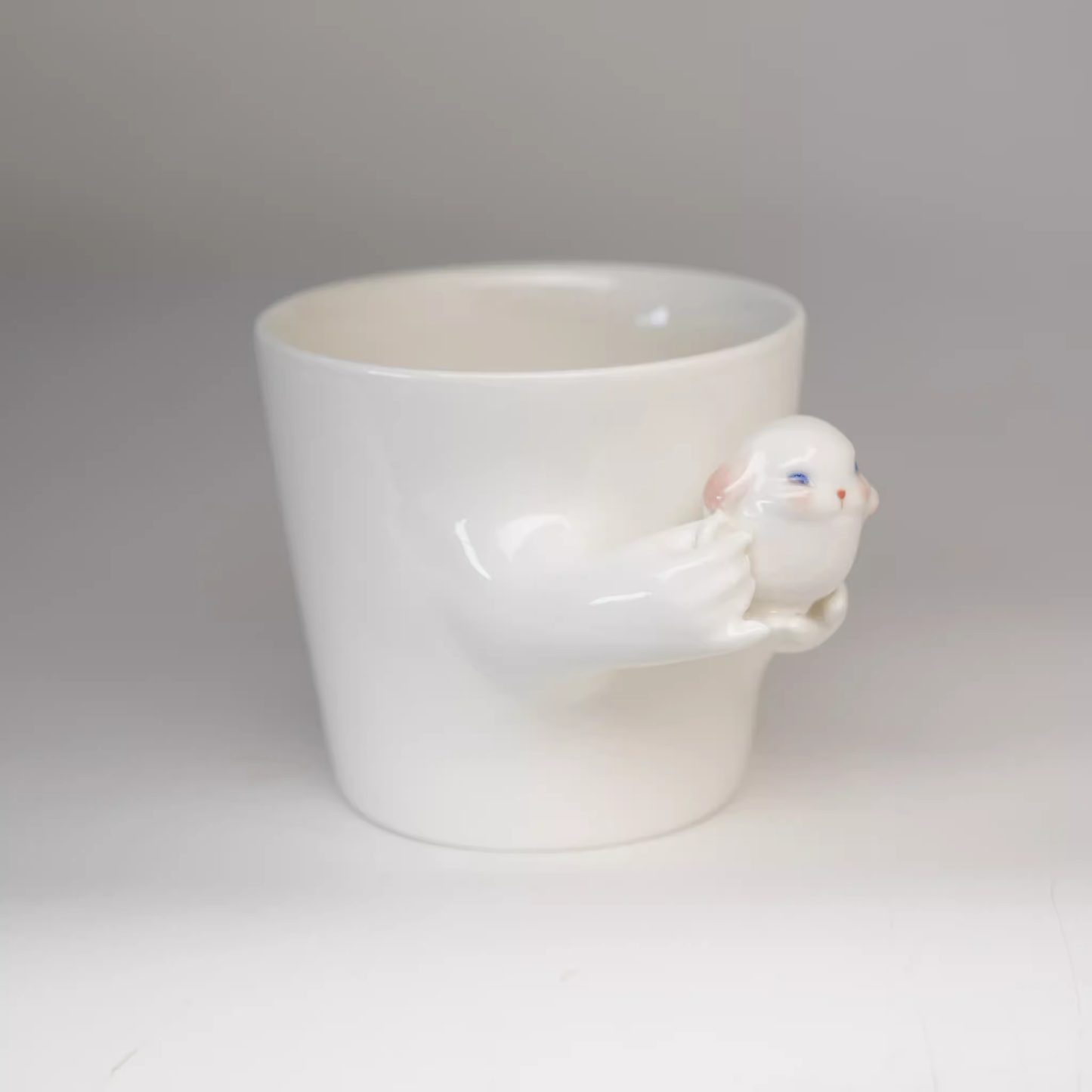 Bunny in Hands Mug