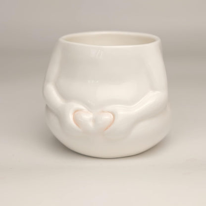 Heart on Belly Mug