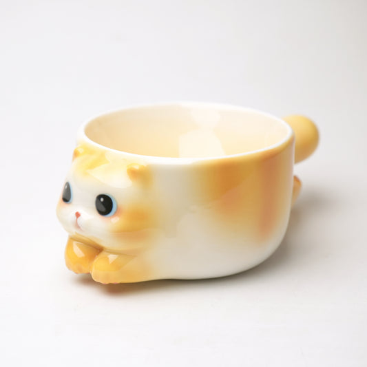 Ginger Cute Cat Bowl