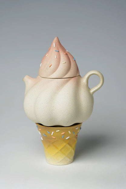 Ice Cream Teapot