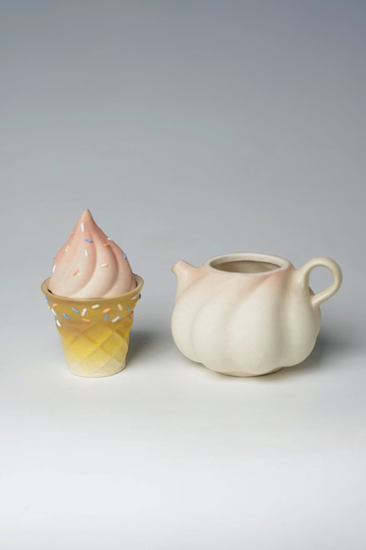 Ice Cream Teapot