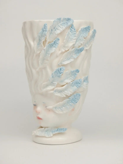 Blue Feather Cup