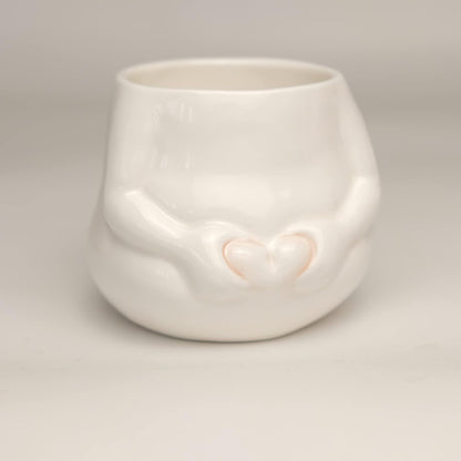 Heart on Belly Mug