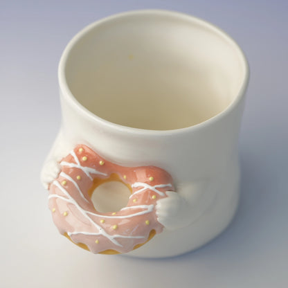 Biting Donut Mug