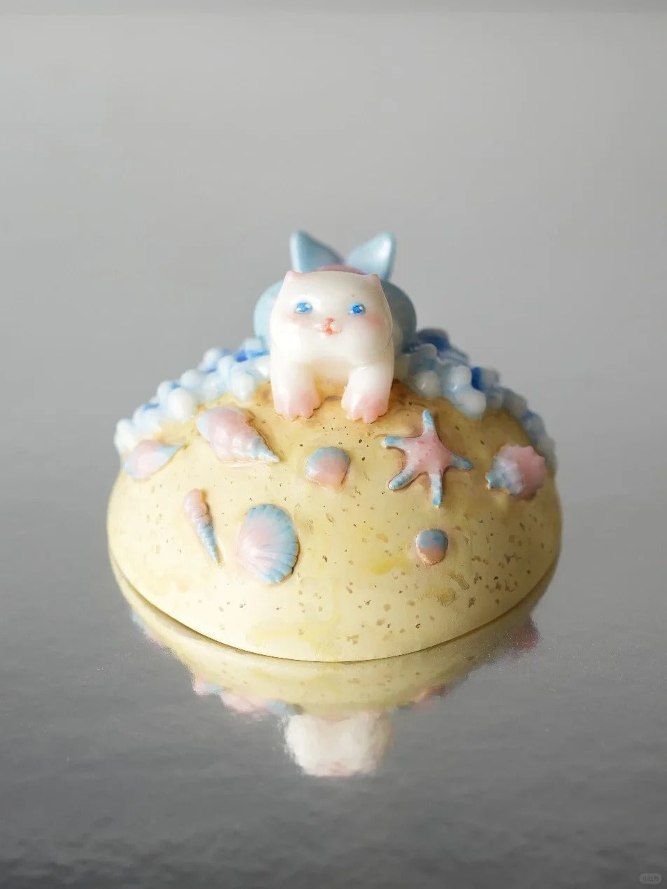 Little Mermaid Kitty Teacup