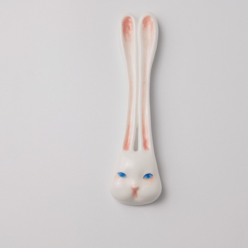 Long-Eared Bunny Mug with Spoon