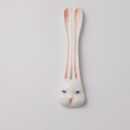 Long-Eared Bunny Mug with Spoon