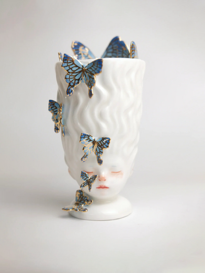 Blue Butterflies Cup