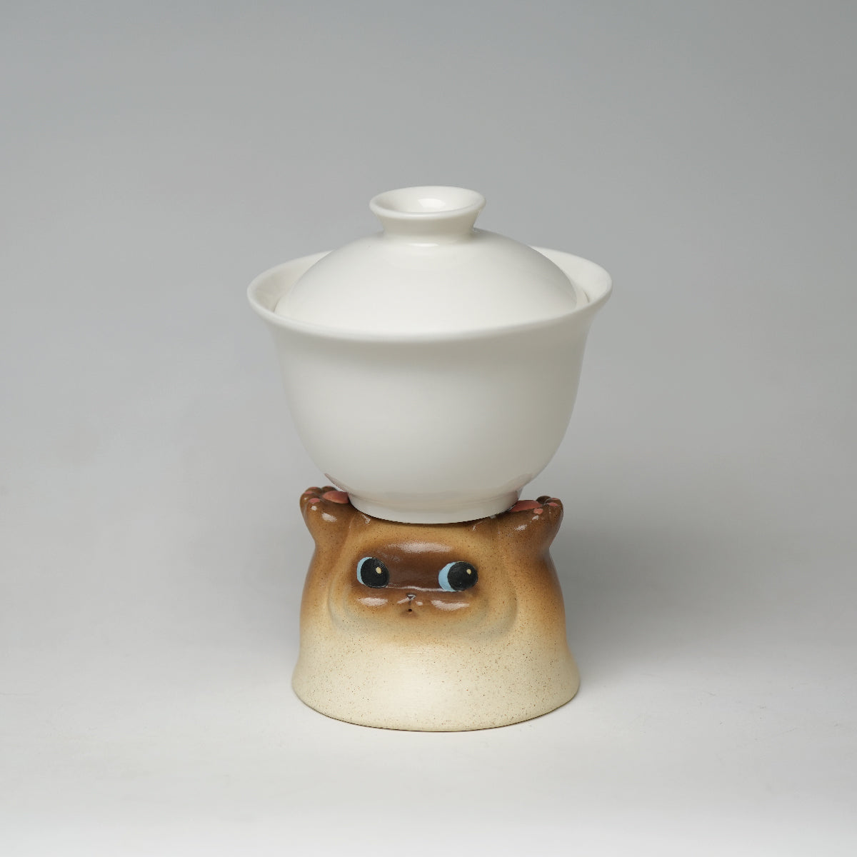 Siamese Cat Hold Up Cup